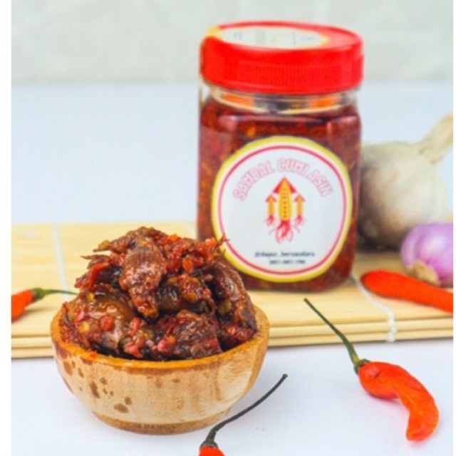 

Sambal cumi sambal ikan klotok kemasan 170gr sambal teri medan enak murah Sambal pedas GARANSI