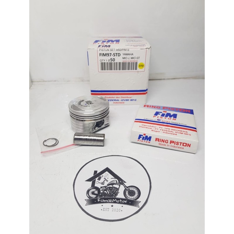 Piston Kit Mio J Mio GT Mio Soul GT Fim97 Pin 13 Fim 97