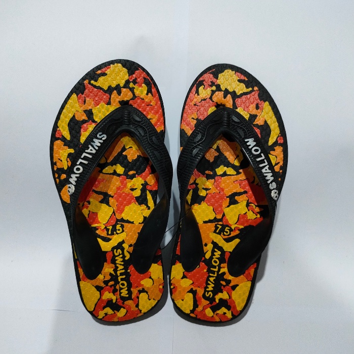 Sandal Jepit Swallow Loreng Army Sendal Doreng Dewasa Anak