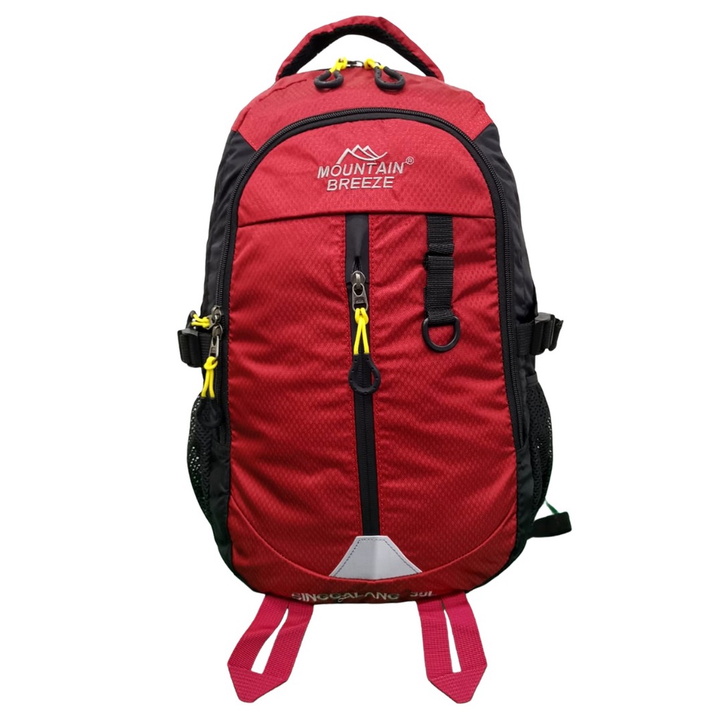 Tas Ransel Laptop HIGHLAND MOUNTAIN BREEZE SINGGALANG FREE Rain Cover 32L 990003 Tas Ransel Laptop Original Tas Pria