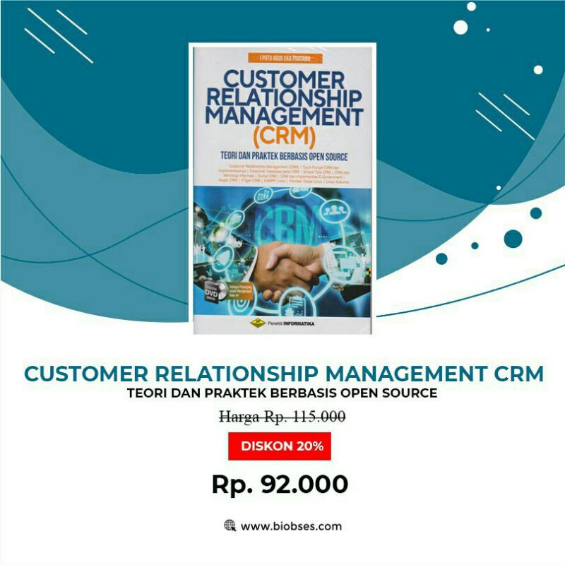 Jual BUKU BISNIS IT Customer Relationship Management (CRM) Praktek Dan ...