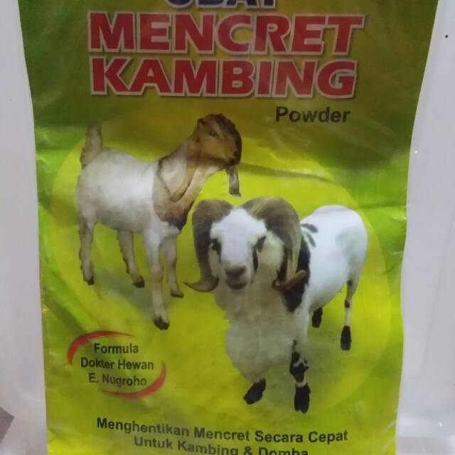 Obat mencret kambing powder