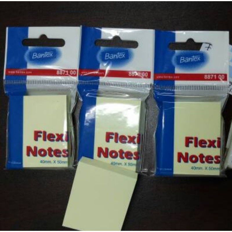 

FLEXI NOTE BANTEX 40MM X 50MM