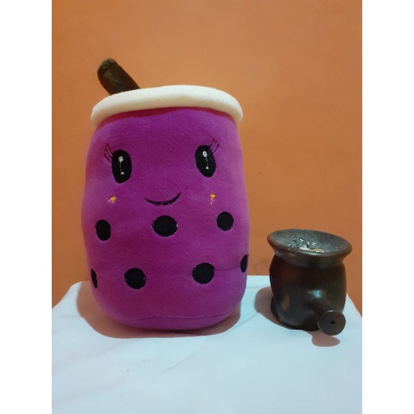 BONEKA BOBA BUBBLE MILK TEA SIZE L