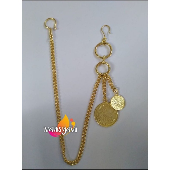 Benggol Koin double / Benggol Beskap, Warna Gold