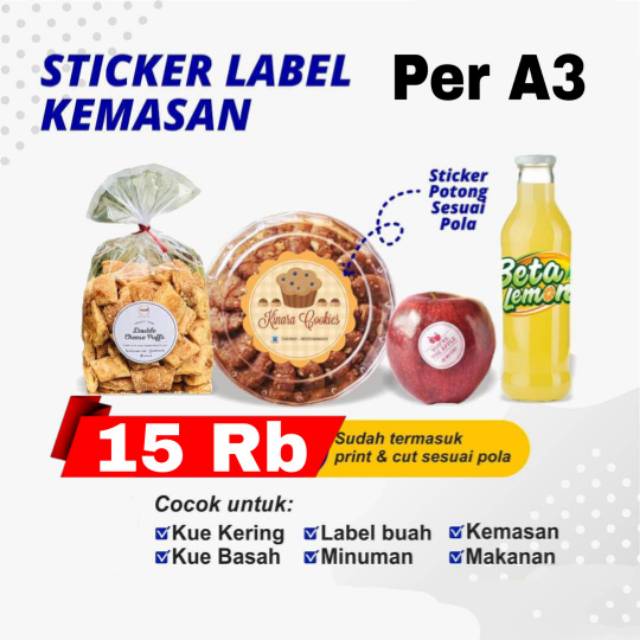 

LABEL STIKER SEGALA KEMASAN