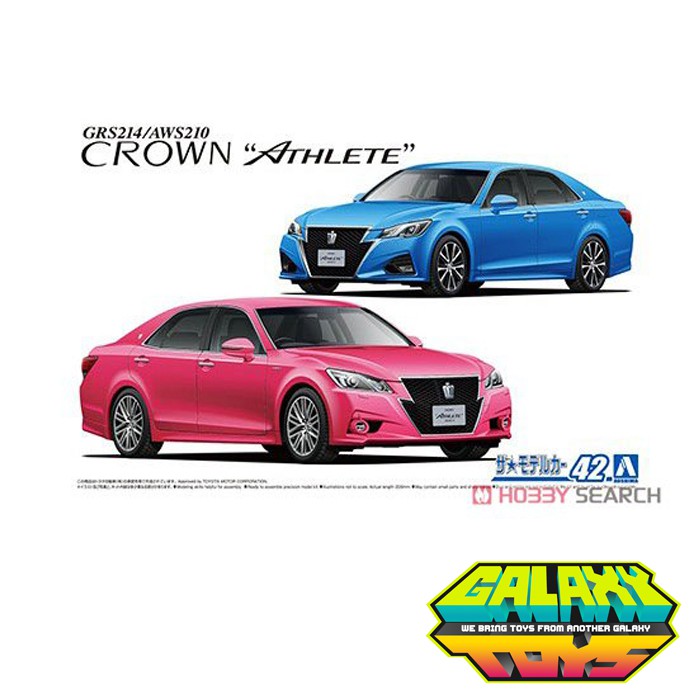 Aoshima 1/24 Toyota GRS214/AWS210 Crown Athlete G `15 (Model Car)