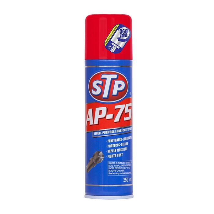 STP AP-75 Penetrant &amp; Lubricant Pelumas Anti Karat Logam Besi 250 ml