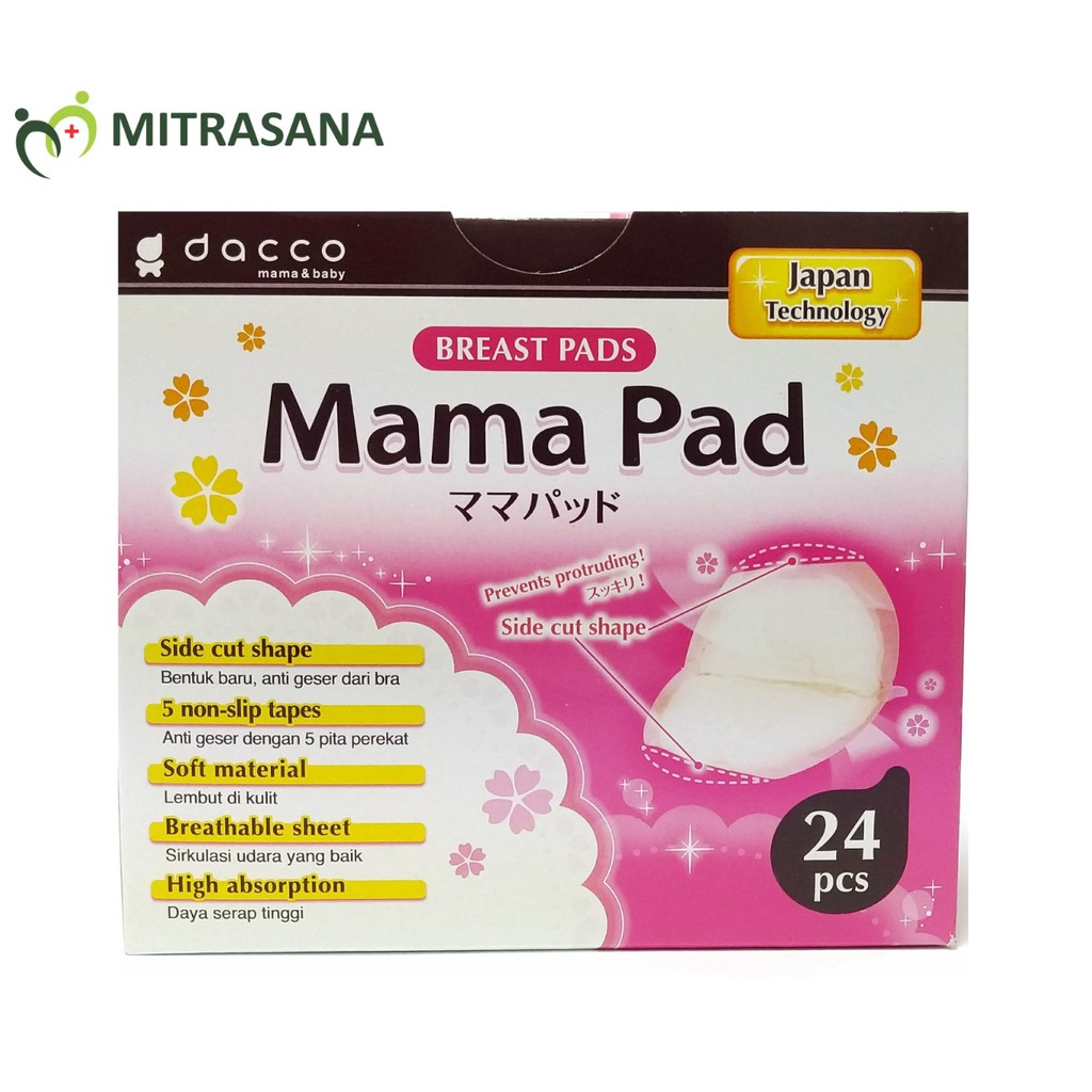 Dacco Mama Pad 3D 24 Pcs - Breastpad