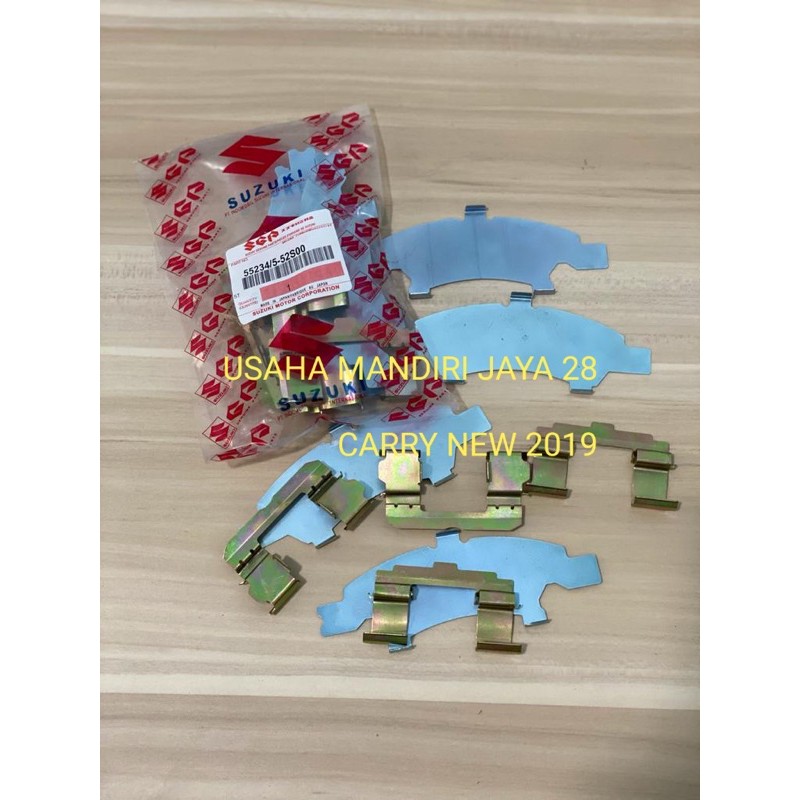 BRAKE PAD SPRING PLAT KUKU CAKRAM DEPAN CARRY NEW 2019