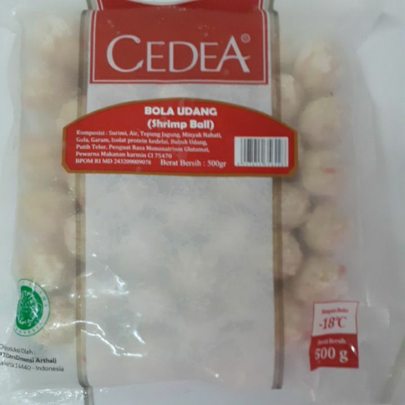 

Cedea | Bola Udang 500gr
