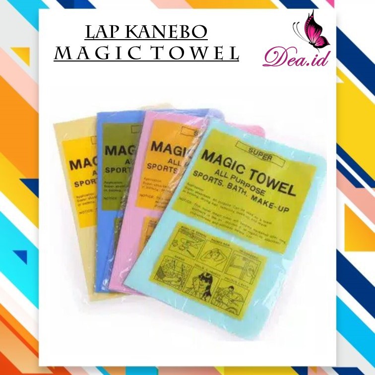 [DEASHOP] LAP CHAMOIS MAGIC TOWEL MOBIL / MOTOR - KAIN KANEBO SERAT SINTETIS HIGH QUALITY - NON PACK