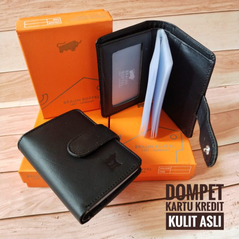 DOMPET KARTU KREDIT DOMPET TEMPAT KARTU KULIT ASLI GARANSI