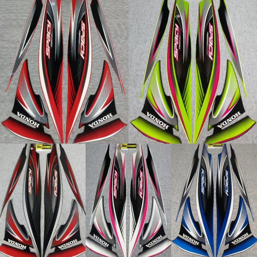 Jual BISA COD Striping Sticker Motor Honda Spacy 2011 2012 Indonesia Shopee Indonesia