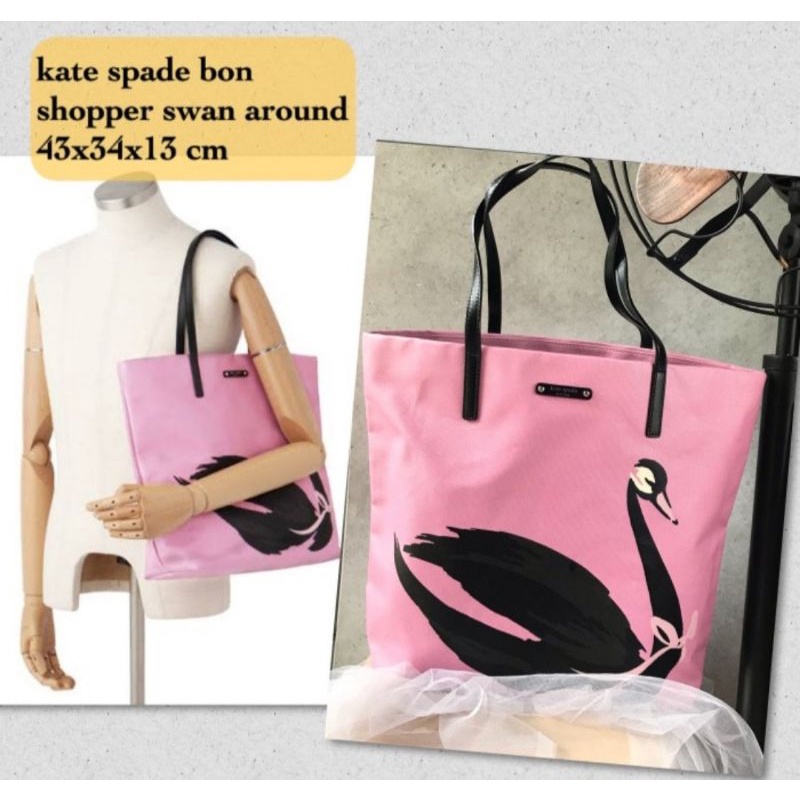 Tas Kate Spade Original Authentic / Bon Shopper Tote Swan Pink i