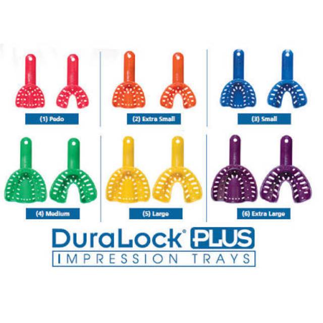 SENDOK CETAK DURALOCK / IMPRESSION TRAY / SENDOK CETAK GIGI