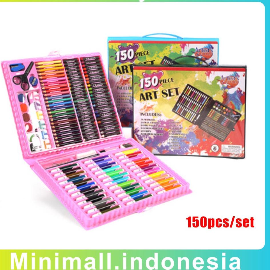 

Model baru - ART SET 150 PENSIL WARNA / COLOURING SET 150 PCS / GULALI BOOKS PAKET MEWARNAI ン