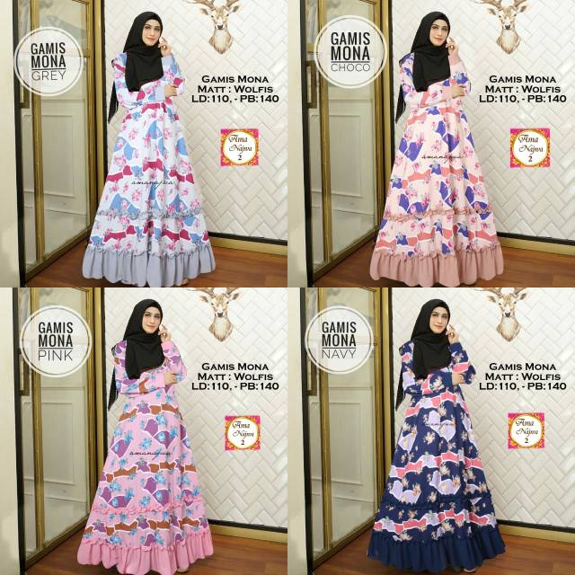 Gamis Mona by Ama Najwa