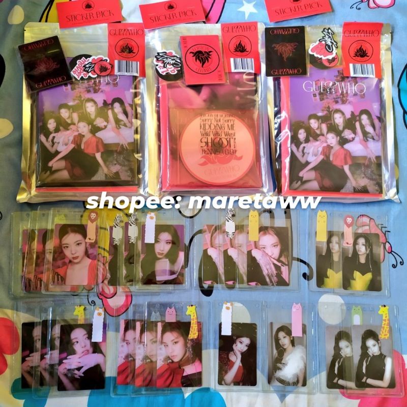 ALBUM ITZY GUESS WHO LIMITED EDITION SPECIAL PHOTOCARD PC SPC YEJI LIA RYUJIN CHAERYEONG YUNA LE