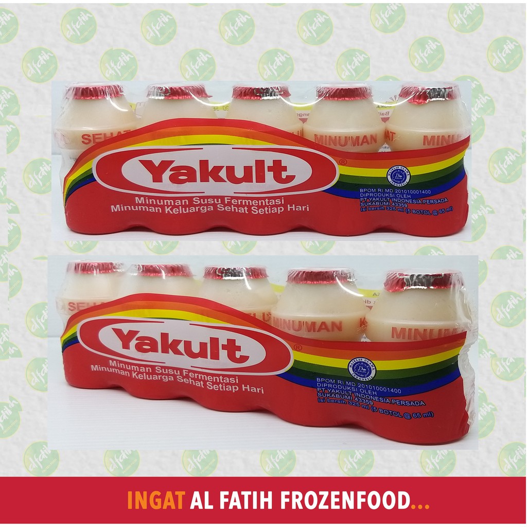 

YAKULT 1 PACK (ISI 5 BOTOL)