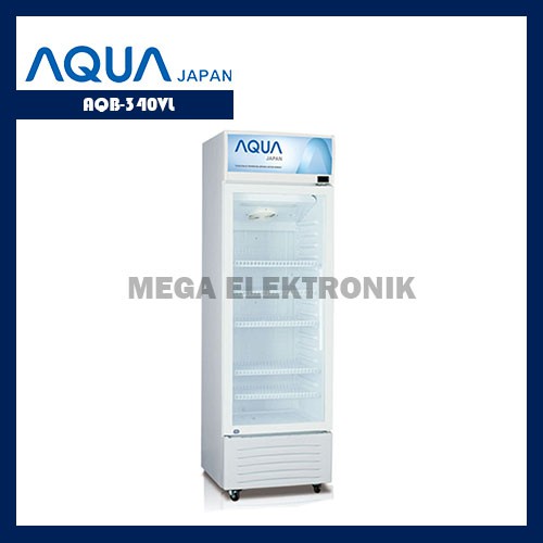 Aqua AQB-340VL SHOWCASE COOLER LEMARI PENDINGIN 5 Rak
