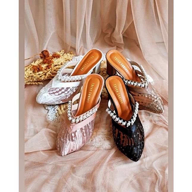 FAREES |HEELS |SENDAL WANITA|by Threeladies