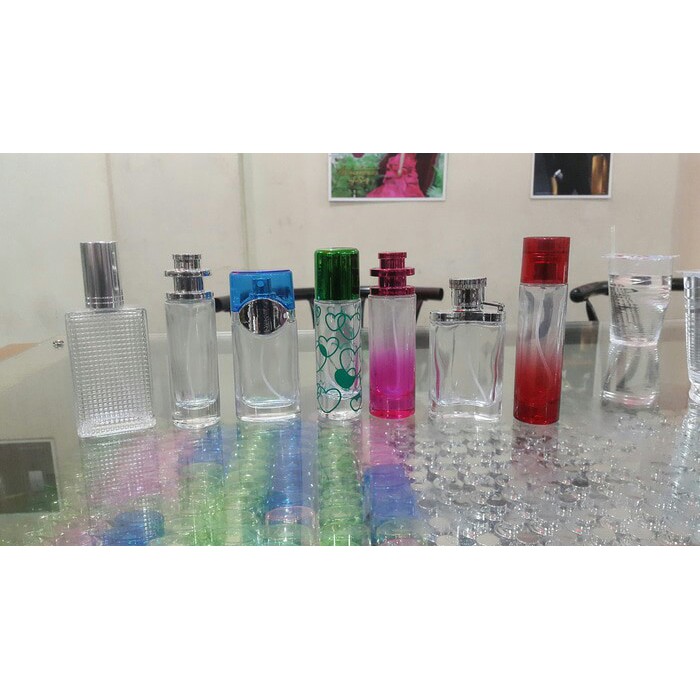 BOTOL SEMPROT KACA CASA SILVER 30ML BOTOL SPRAY KACA 30ML