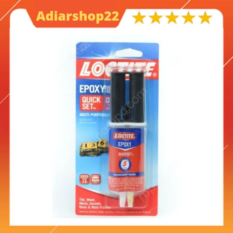 

lem epoxy loctite quickset serbaguna