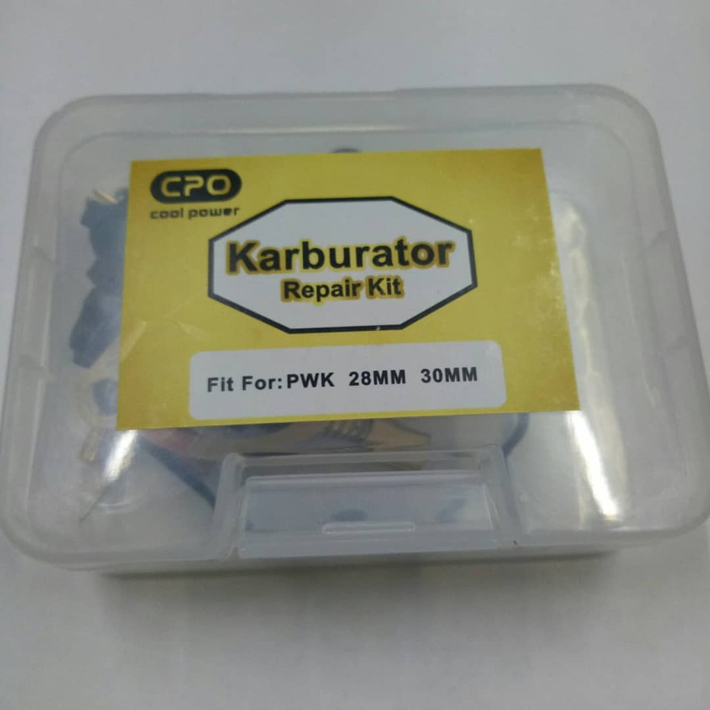 Repair Kit repairkit Set PWK 28 30mm - Pilot jet Main jet Jarum karburator ngo cpo pwk-3