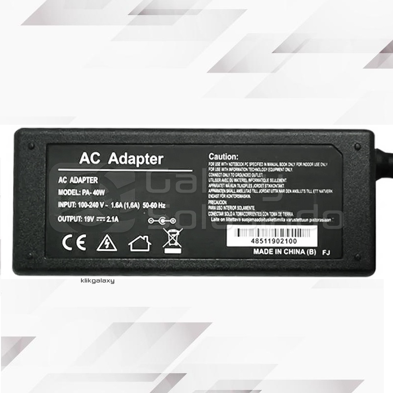 Adaptor Monitor LCD / LED LG 19V-2.1A (1897)