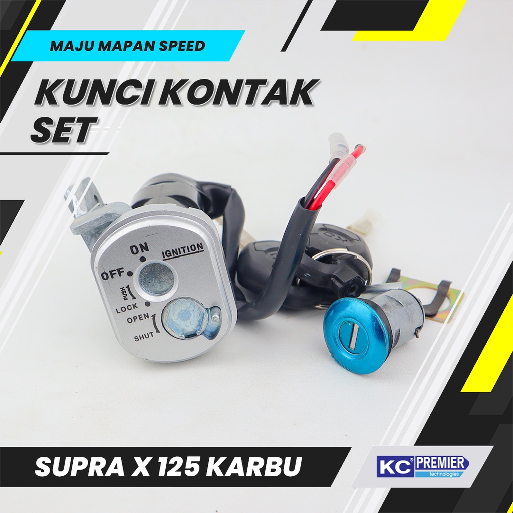 Kunci Kontak Supra X 125 Karbu KC / Kunci Kontak supra x 125 karbu kc