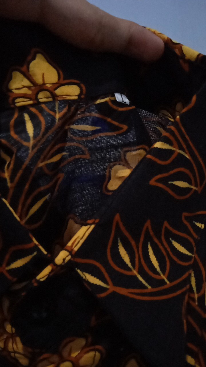 Kemeja Batik Pria Ppbtk07 Modern Lengan Pendek Casual Modis Trendy Masa Kini M L Xl Asli Pekalongan