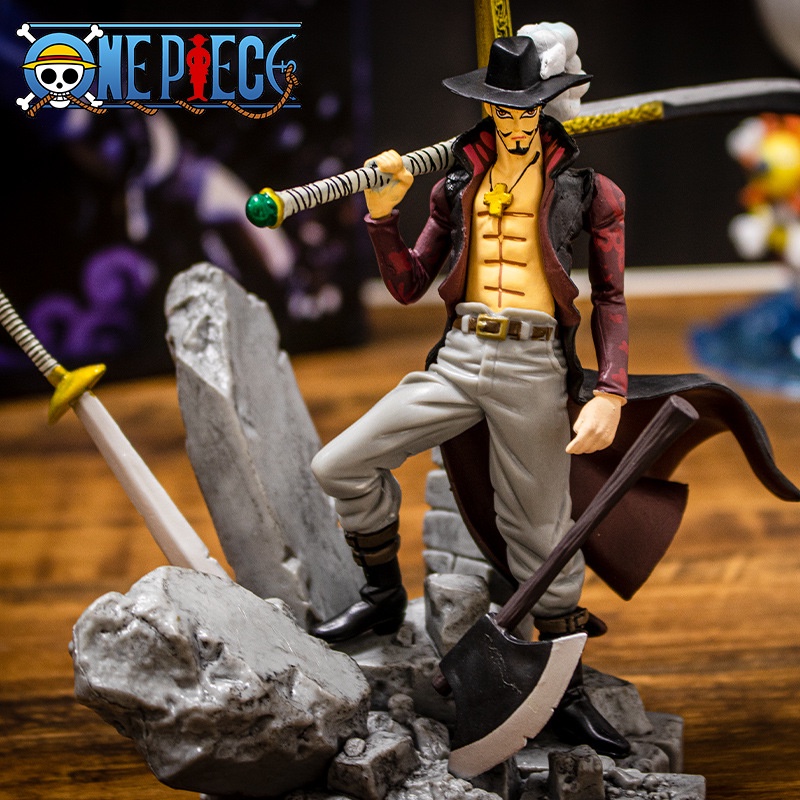 Action Figures Desain Anime One Piece Joracell Mikock Eagle Hand Does Zoro One Piece Untuk Dekorasi-2