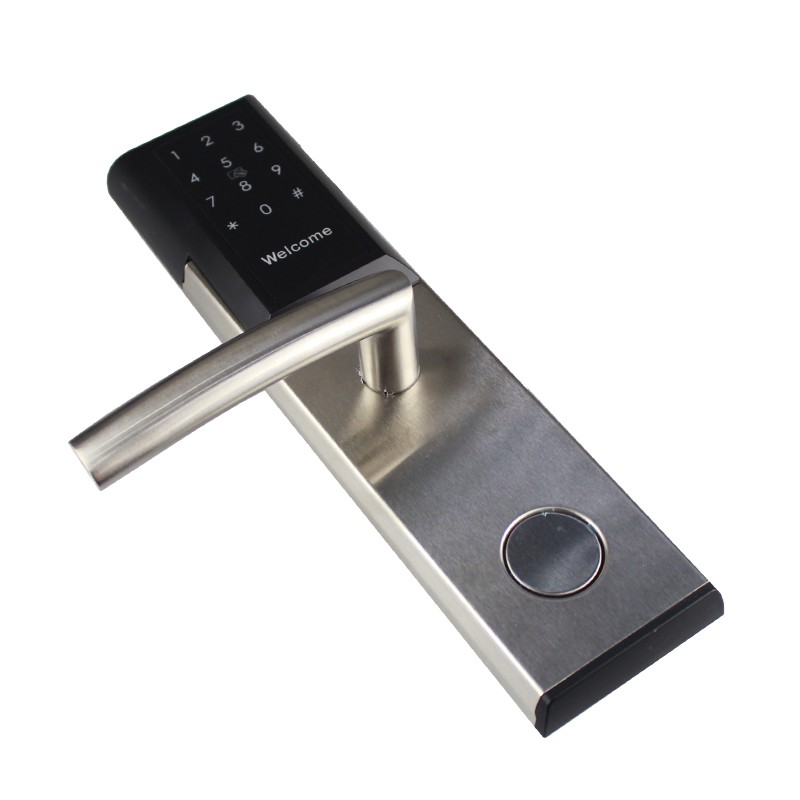 Smart Door Lock With Card Number H1312 LEF SILVER