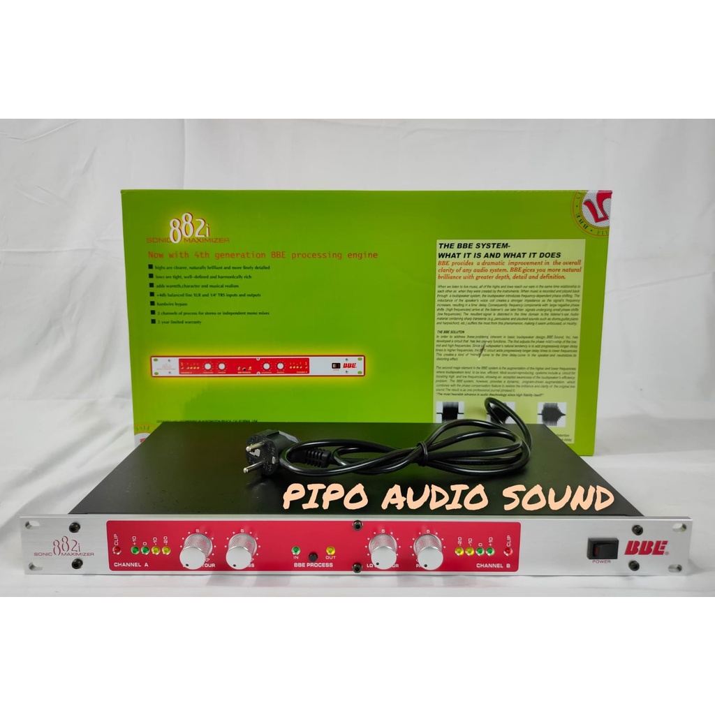 BBE 882i/BBE882I Balance Sonic Maximixer Dual Mono / BBE 882I