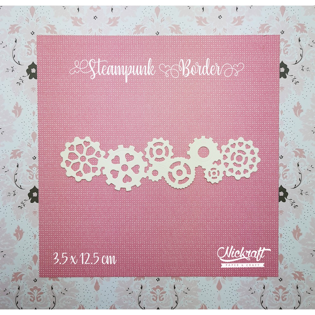 

STEAMPUNK BORDER - Hiasan Scrapbook Gear