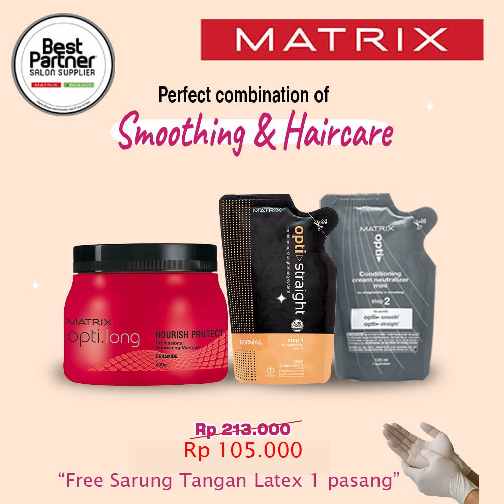 ❤️MATRIX COMBO❤️ Opti Care + Opti Straight / Opti Long + Opti Straight ( 3 Items lebih Hemat )