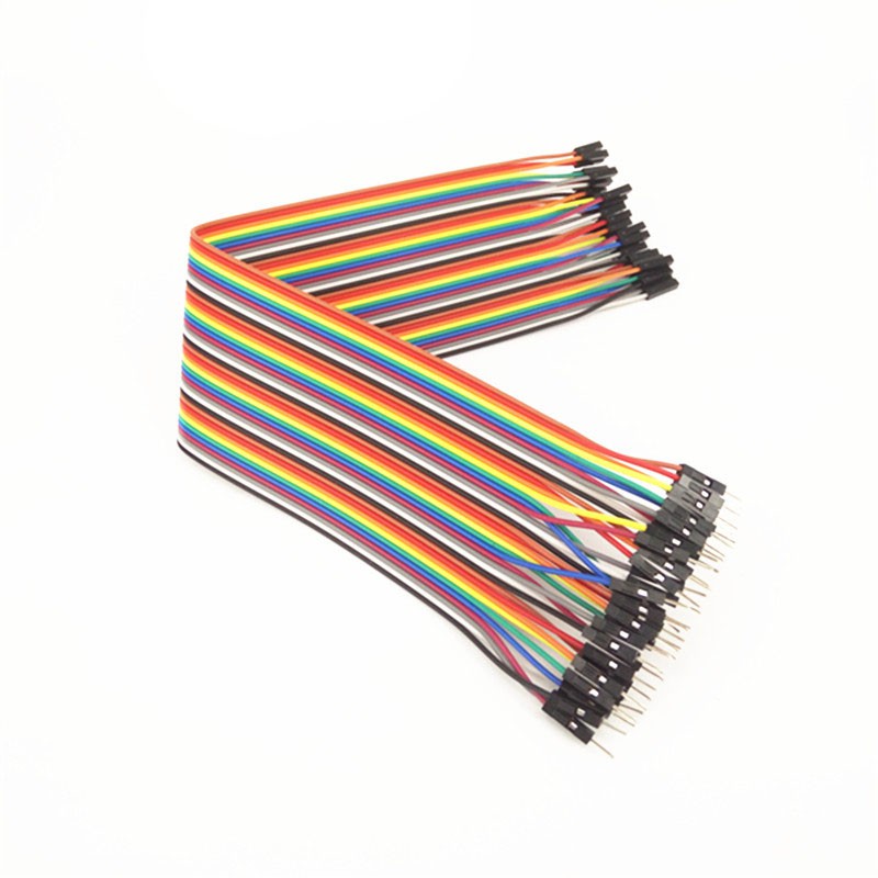 KABEL JUMPER DUPONT 30CM 10 BUAH FEMALE - FEMALE ARDUINO UNO MEGA RASPBERRY