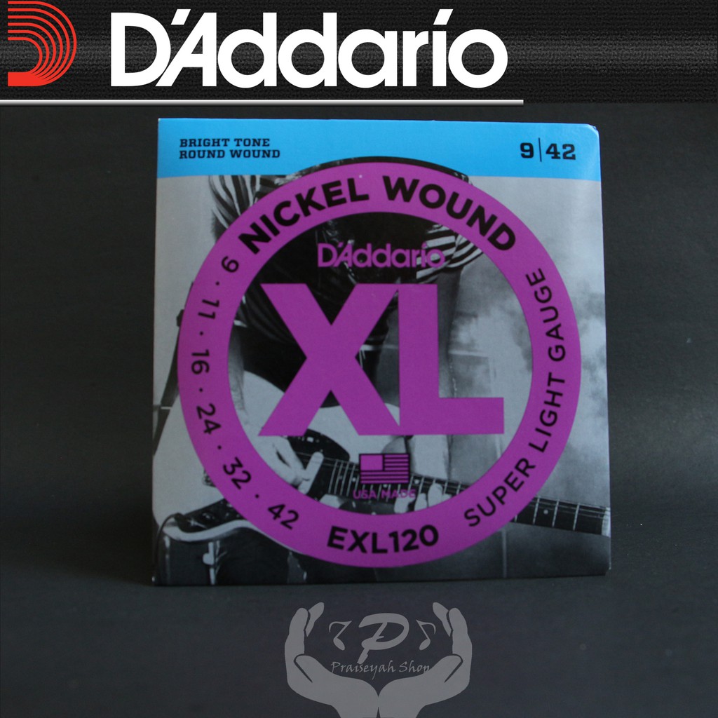 Daddario EXL 120 0.09 Senar Gitar Elektrik String ORI Original Dadario