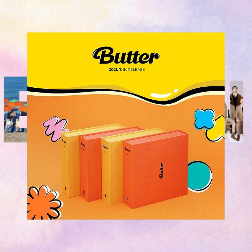 BTS ALBUM BUTTER  OFFICIAL (SEALED) *Baca Deskripsi*
