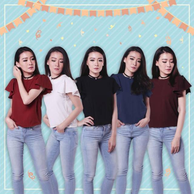 Blouse Ruffle / Atasan Ruffle