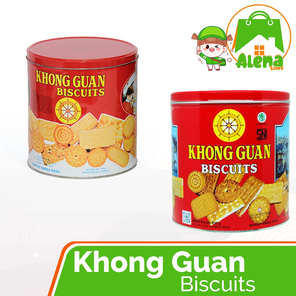 

Khong Guan Biscuits Kaleng 700gr