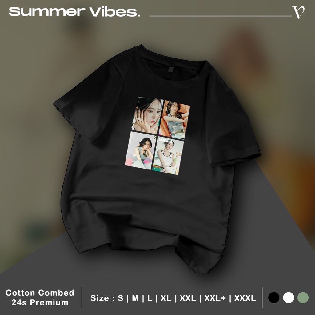 Pretty Savage - Kaos Oversize Viviz SinB Summer Vibe Photo