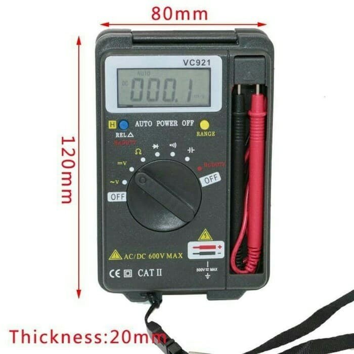 Digital MultiMeter/MultiTester Digital - Avometer - Victor VC921