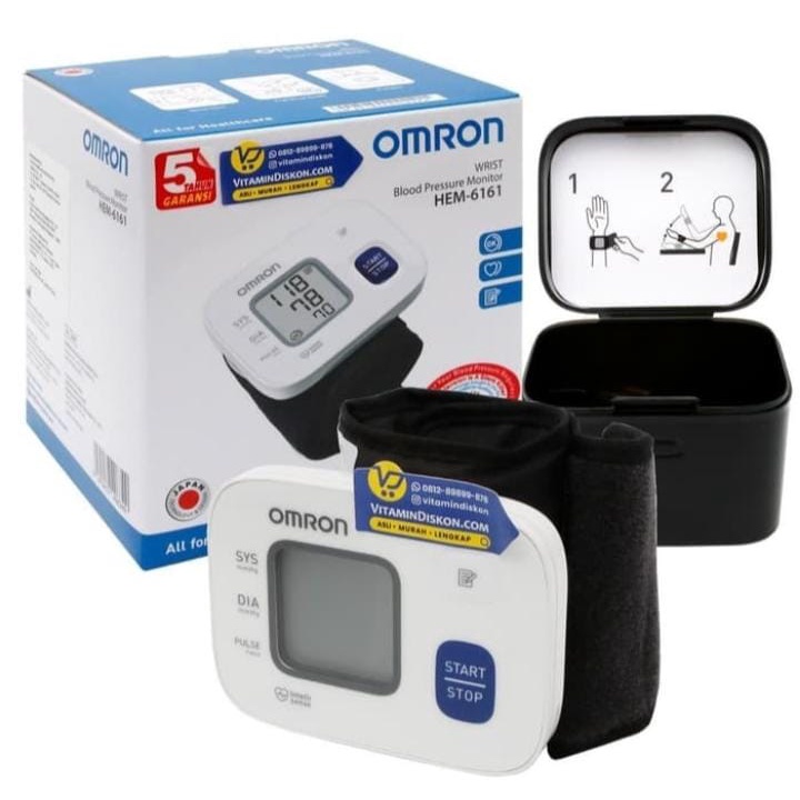 New Tensimeter Digital Omron Pergelangan 6161Terlaris