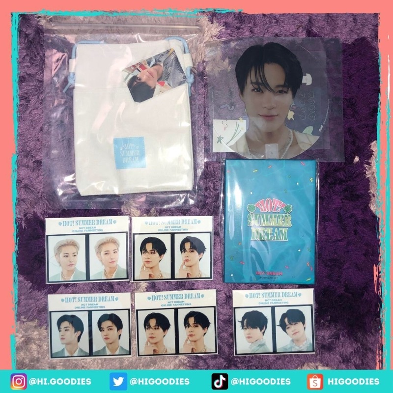 [READY STOCK] MD 2nd Film Set NCT Dream Hot Summer JENO RENJUN CHENLE