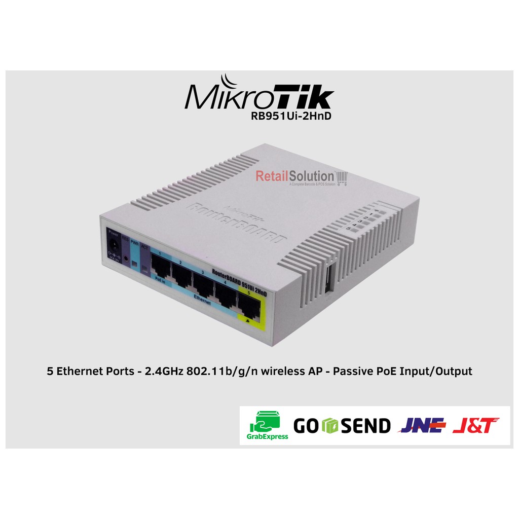 Mikrotik Routerboard RB951Ui-2HND