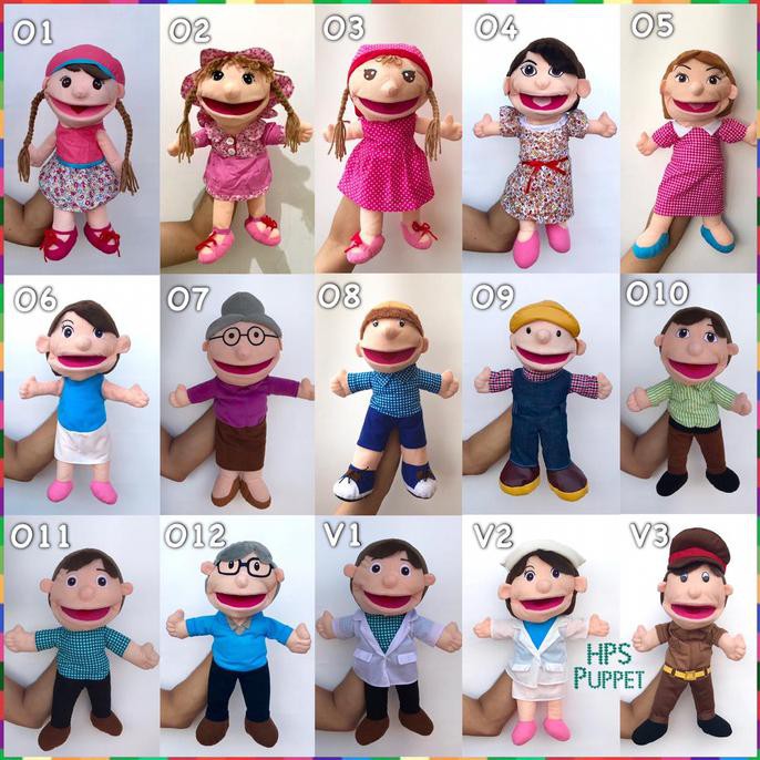 ILARISl Boneka Tangan Muppet