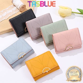 TASBLUE Dompet Lipat Wanita Dompet Mini Wanita Import Ala Korea Real Dompet Pendek Kecil Cantik Terbaru D236 Dompet Lipat Foto Multifungsi Untuk Dompet Fashion Wanita