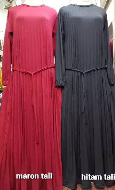 Gamis Plisket Maxy Talita Terbaru